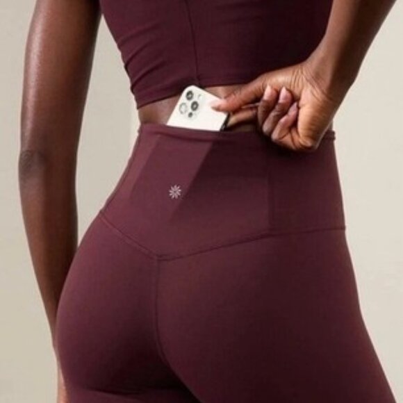 Athleta | Elation Straight Leg Pants in Spiced Cabernet - Picture 14 of 15